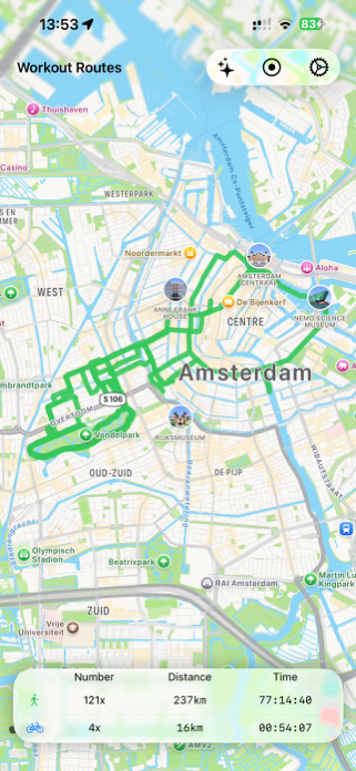 Workout Route Screenshot 1 of 3