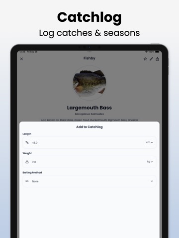 Fish Identifier - Fishby iPad screenshot