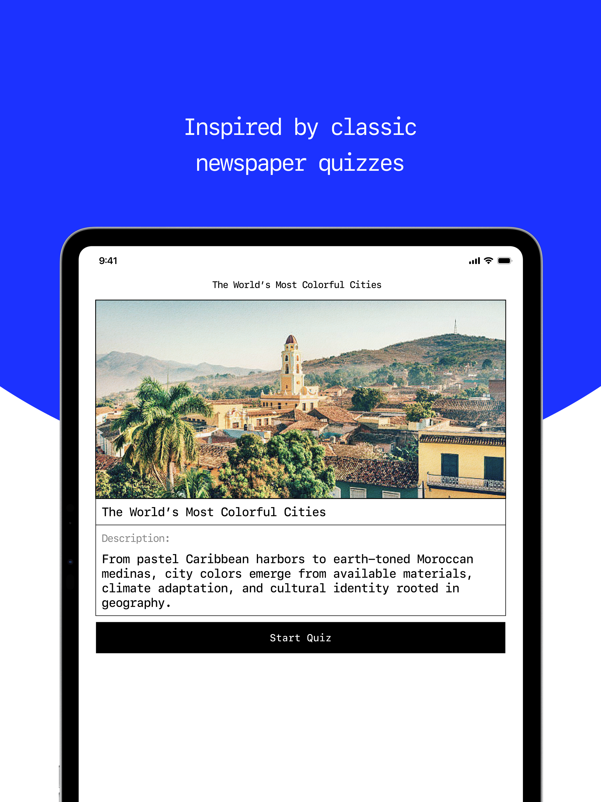 Atlas: Daily Geography Quiz