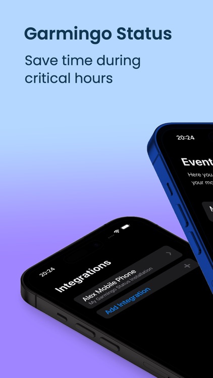 Garmingo Status