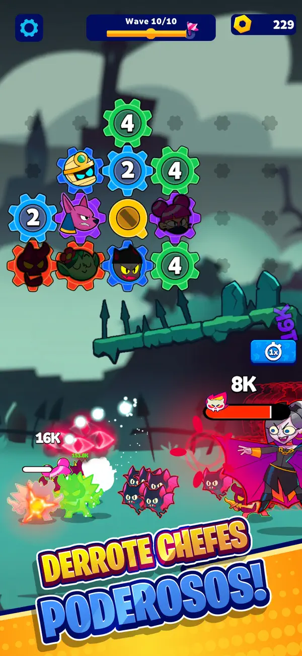 Gear Fight! iOS Mod IPA screenshot 4 - iOS game interface