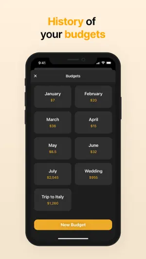 Tracky: Simple Budget Planner screenshot 4