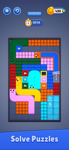 Cube Muncher: Block Puzzle Screenshot 1 of 5