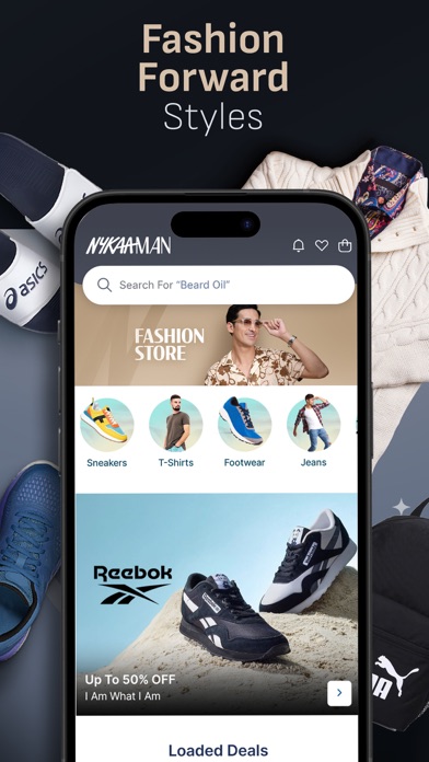 Nykaa Man-Men's Shopping App Screenshot