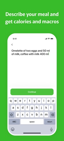 Counting Calories AI — Glycem iPhone screenshot
