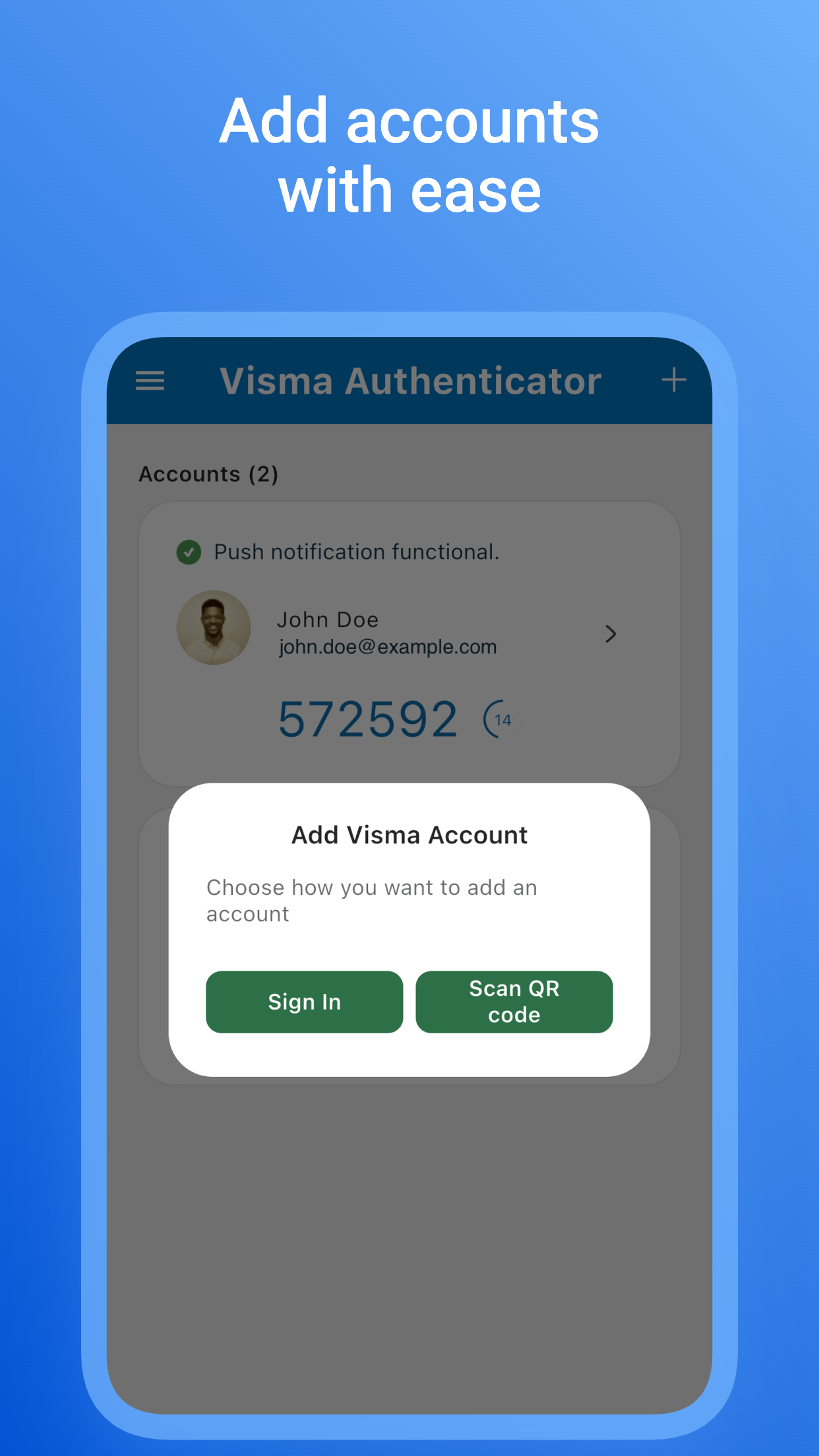 Visma Authenticator