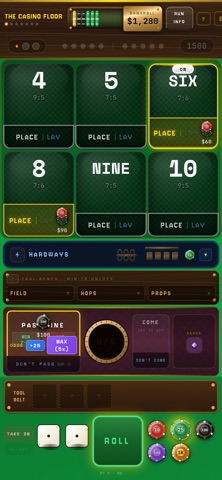 Aleator: Craps Roguelite Screenshot 1 of 9