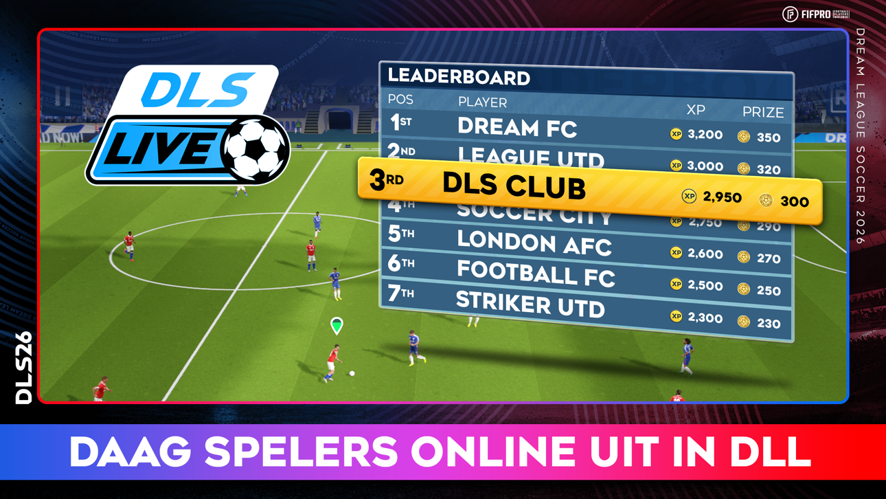 Dream League Soccer 2026 iOS Mod IPA screenshot 6 - iOS game interface