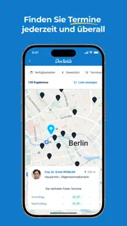 doctolib - die gesundheits-app iphone bildschirmfoto 3