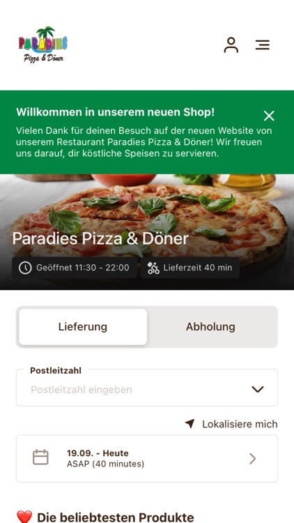 Paradies Pizza & Döner