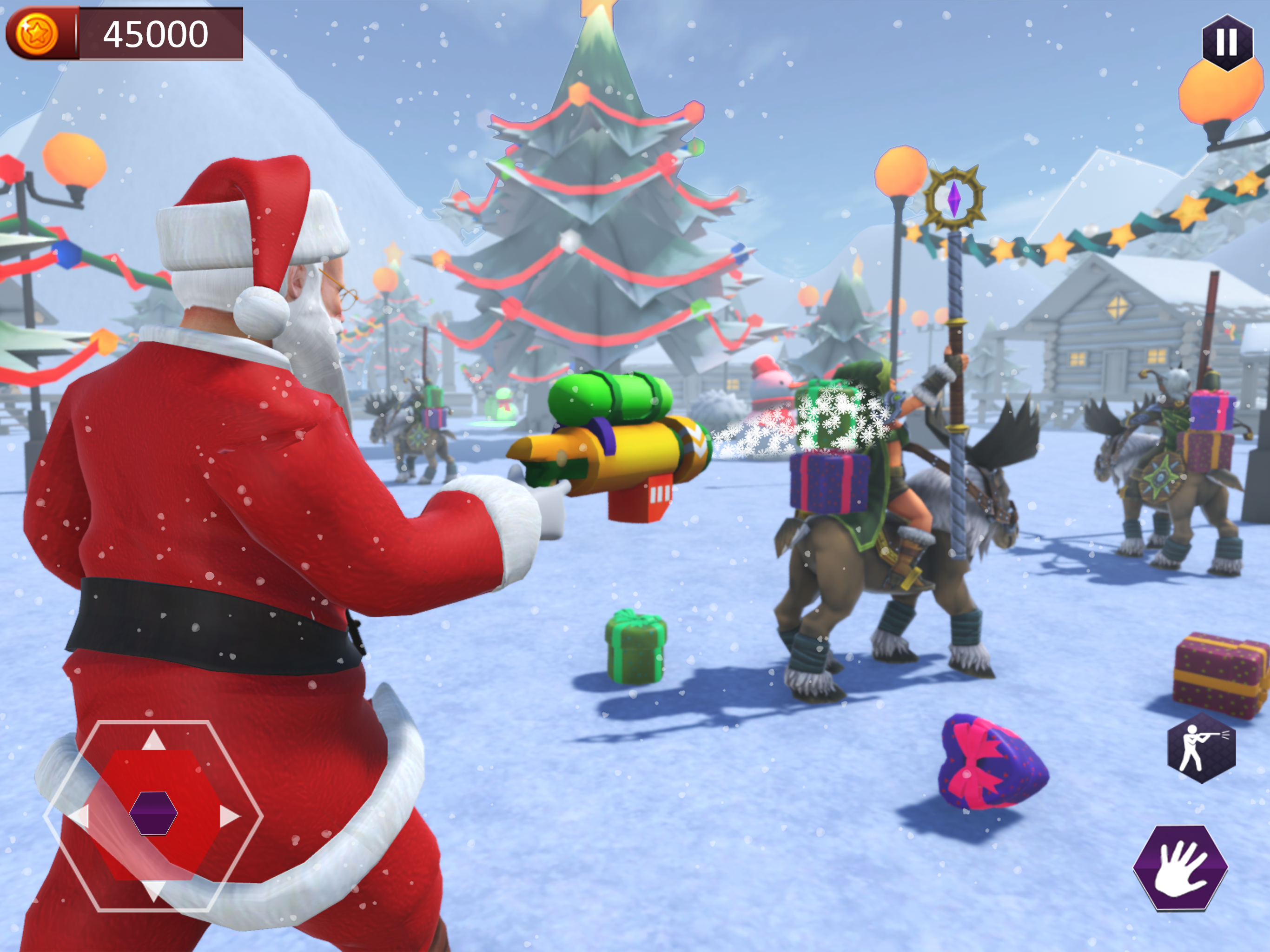 Holiday Santa Gift Delivery 3D screenshot 7