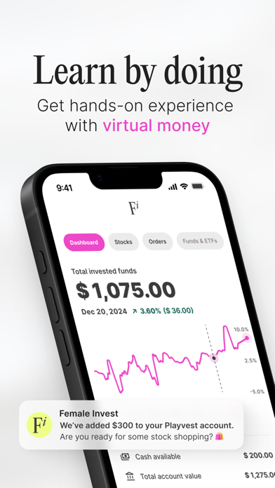Female Invest Screenshot