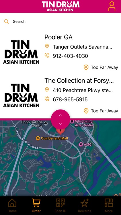 Tin Drum - Rewards & Ordering