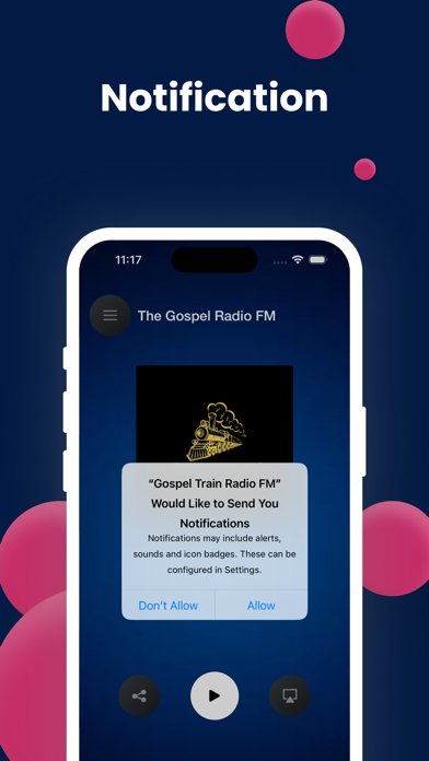 Screenshot #3 pour Gospel Train Radio FM