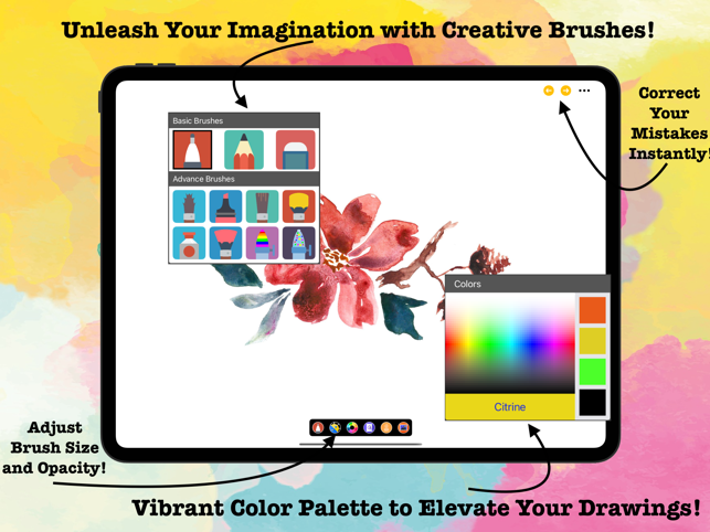 ‎Drawing Pad: Art Studio Pro Screenshot