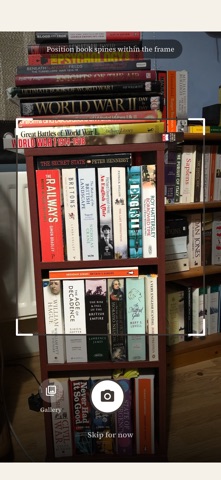 Bookshelf Scanner: Spines Screenshot 1 of 5