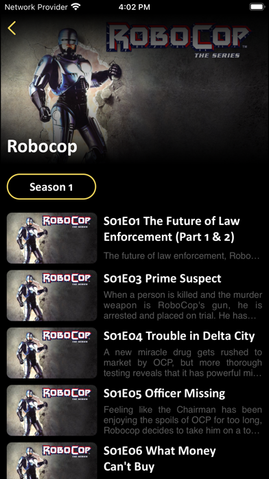 Cult Movie Channel Screenshot