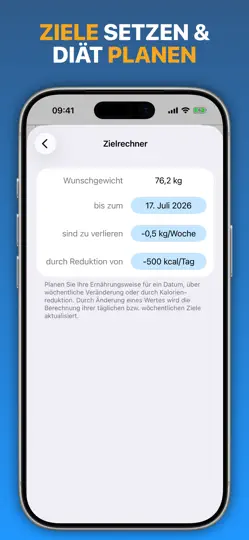 Screenshot von Mein Gewicht auf dem iPhone 4