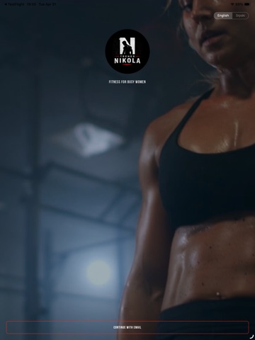 Trener Nikola iPad screenshot