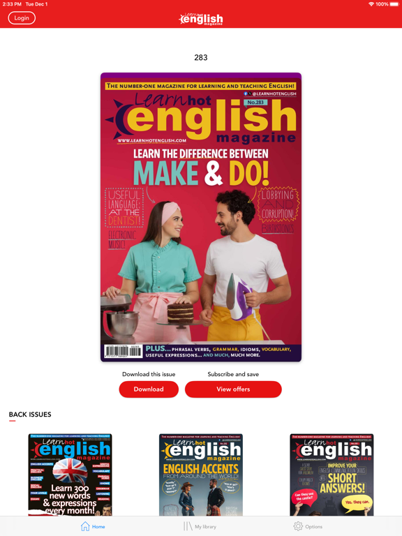 Screenshot #4 pour Learn Hot English Magazine
