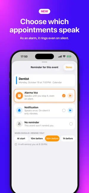Voice Alarm Clock & Timer screenshot 3