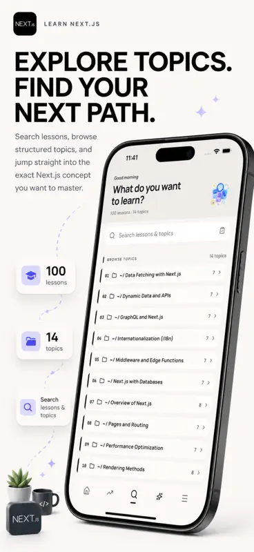 Learn Next.js: React Framework screenshot 9 of 10