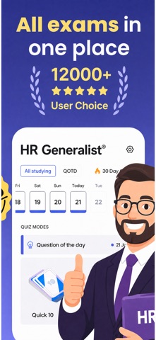 HRCI SPHR Exam Prep 2026 iPhone screenshot