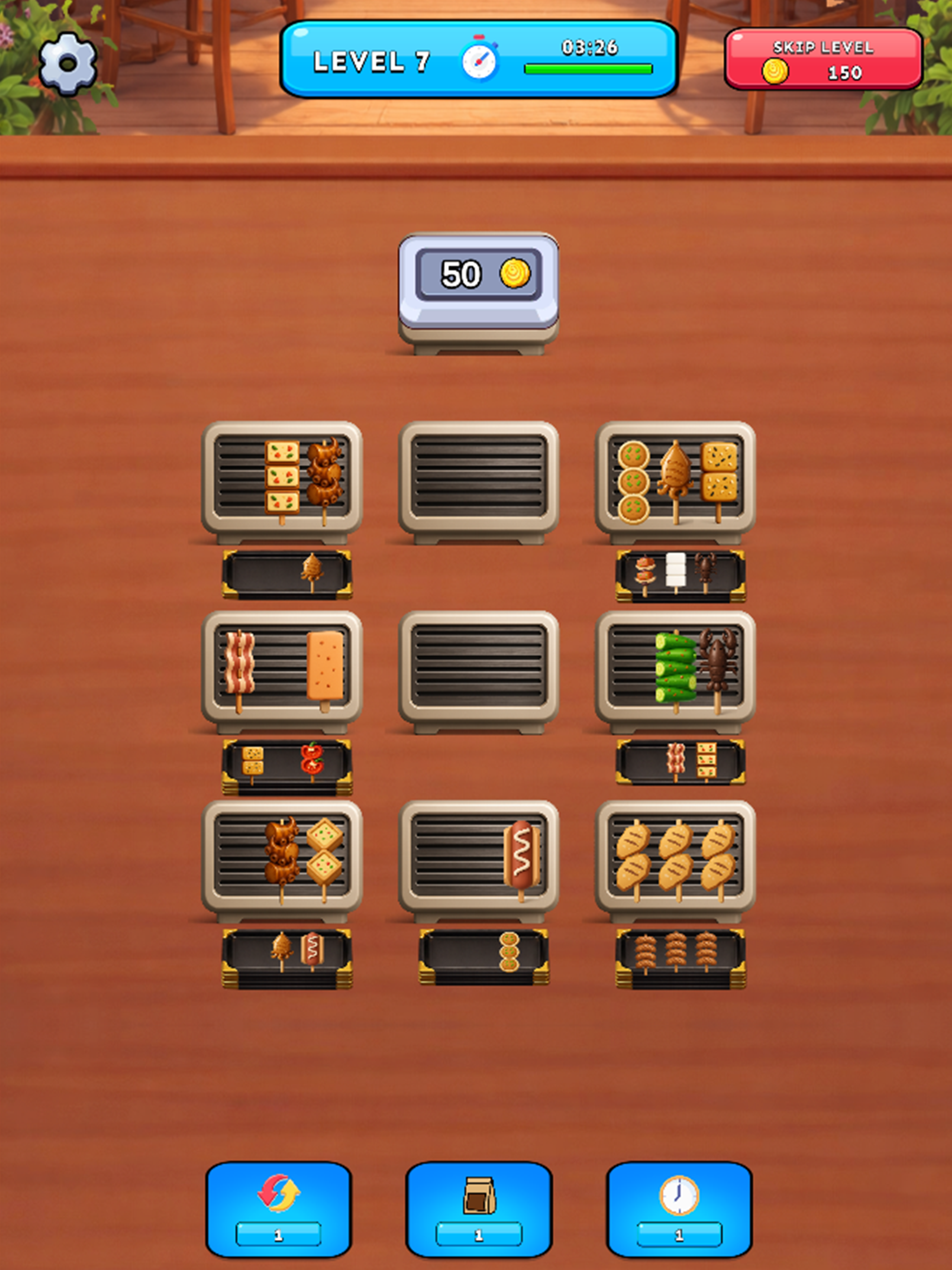Chef vs Grill - Food Sort