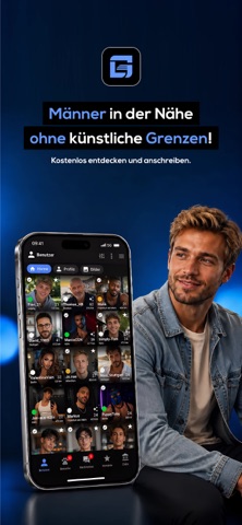 GAYamo.re Gay Dating Chat iPhone screenshot