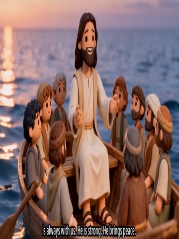 Kids Bible Bedtime Story iPad screenshot