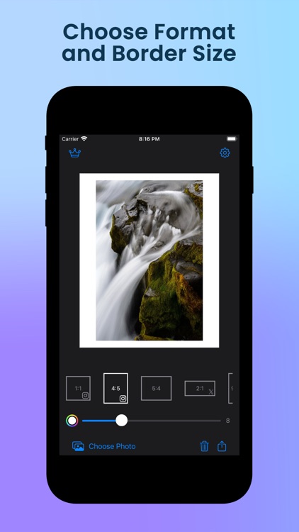No Crop - Simple Border