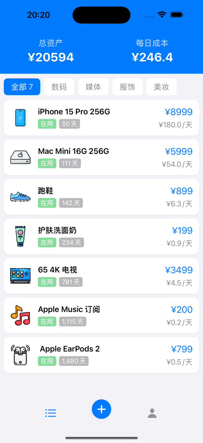 理物-管理物品价值