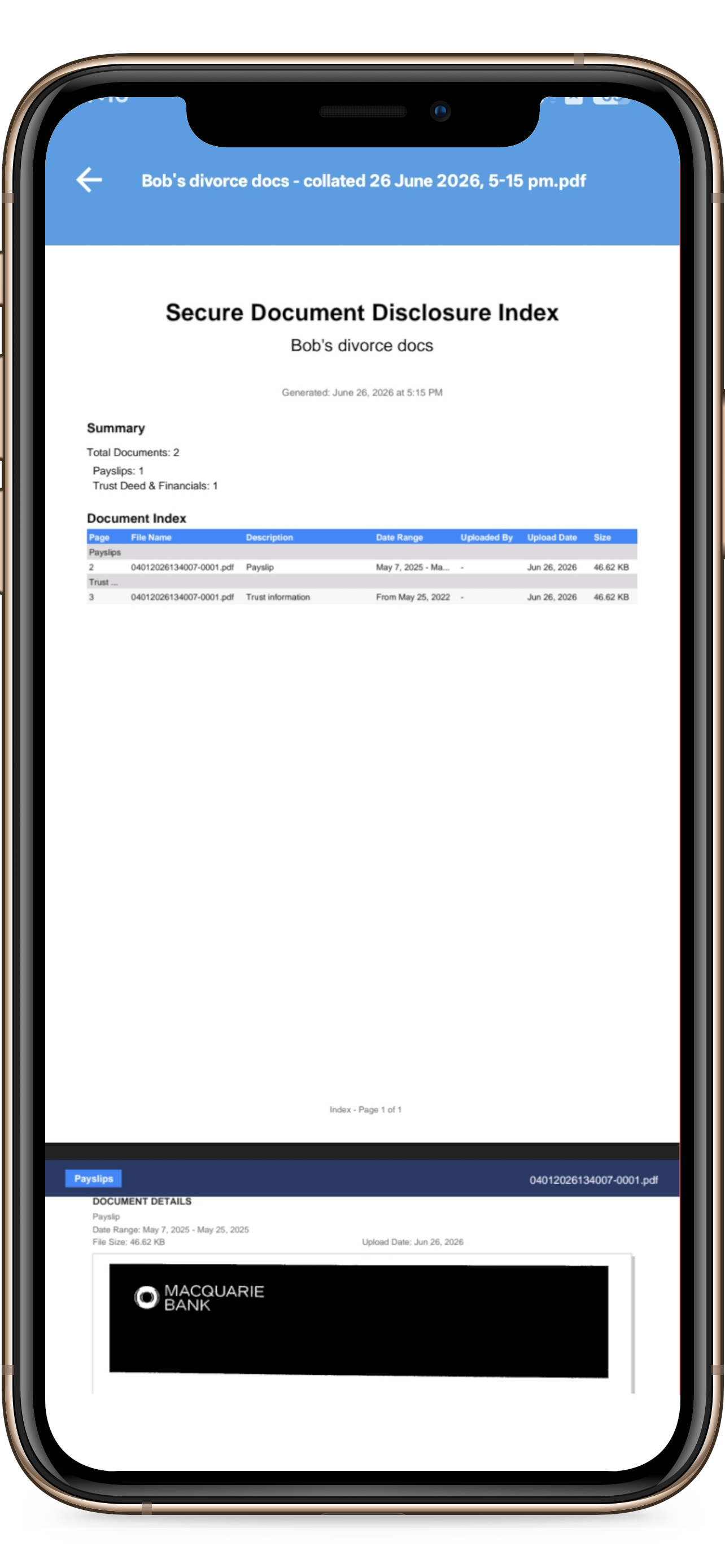 Secure Document Exchange screenshot 3