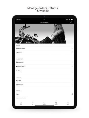 Minga London US iPad screenshot