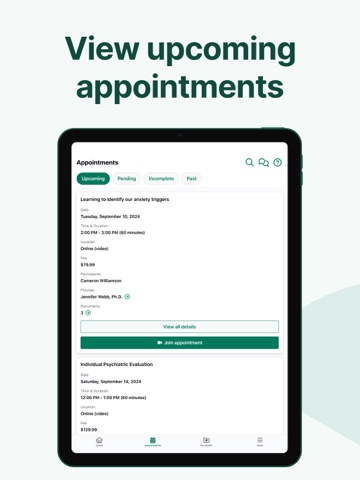 App screenshot