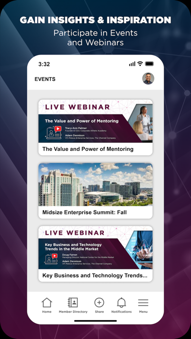 MES IT Leadership Network Screenshot