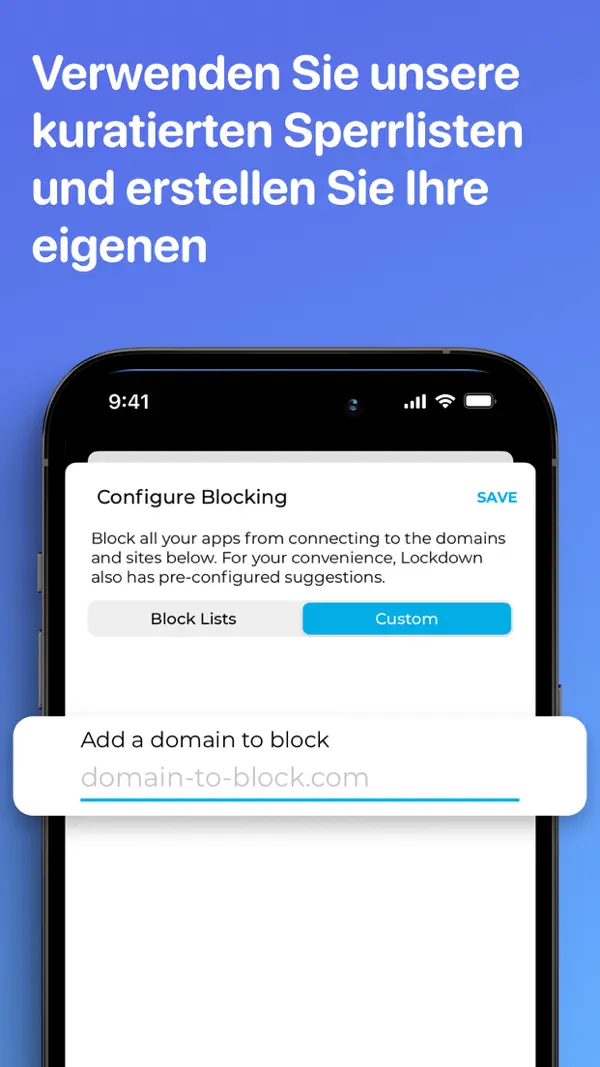 Lockdown Privacy Screenshot 4