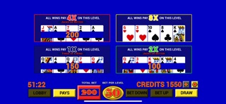 Video Poker Casino Classic iPhone screenshot