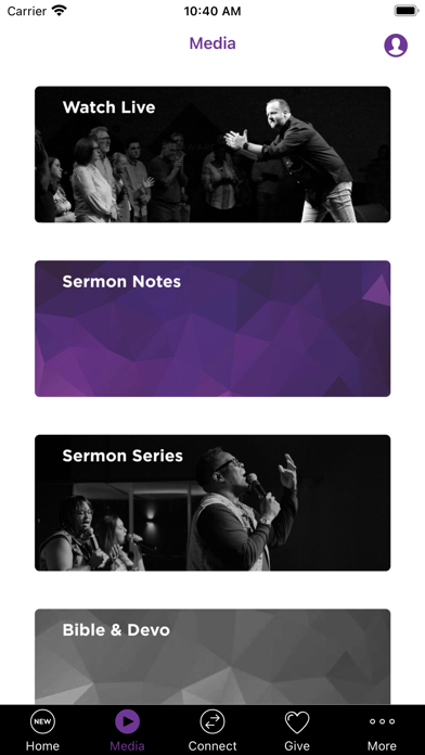 Judah Church App Screenshot