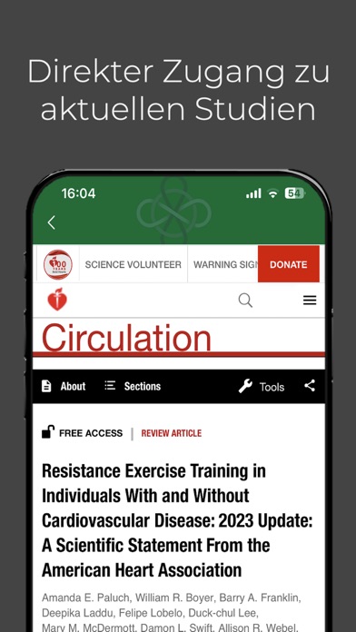 Gesundheit braucht Training Screenshot