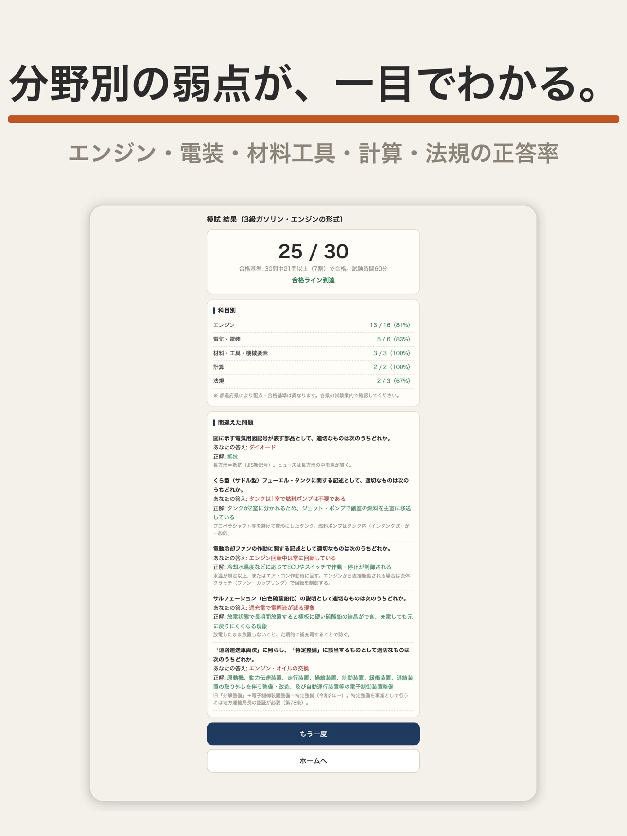 Screenshot 11 of 整備士学科トレーナー