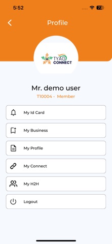 TYAG Connect screenshot