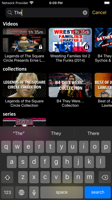 Wrestling TV Channel Screenshot