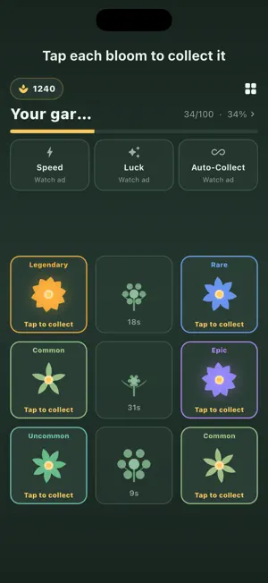 Hidden Bloom - Idle Garden screenshot 2
