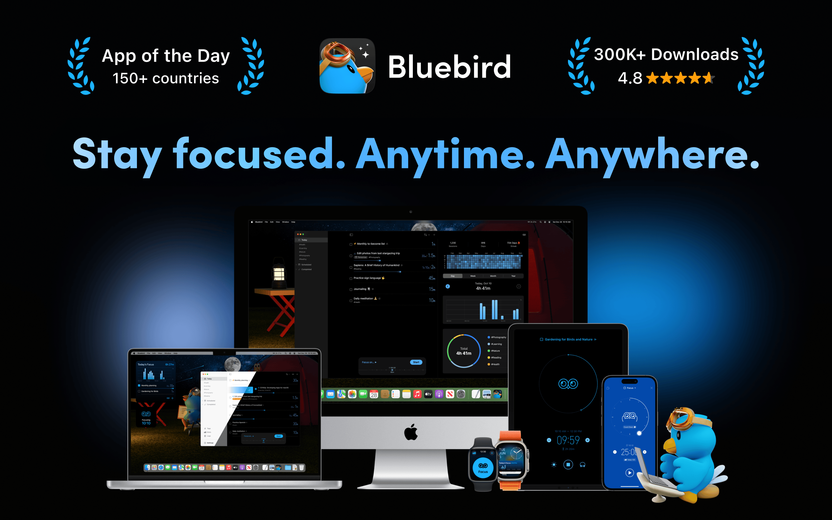 Bluebird Focus Timer screenshot 16