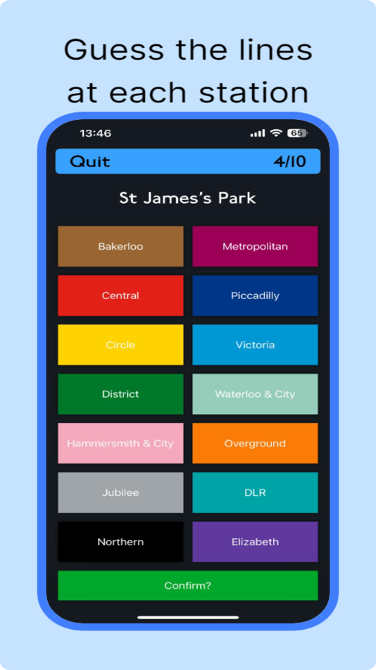 #1. Learn The Lines (iOS) 由: Alexander Clay