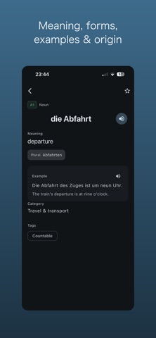 German Words & Idioms iPhone screenshot