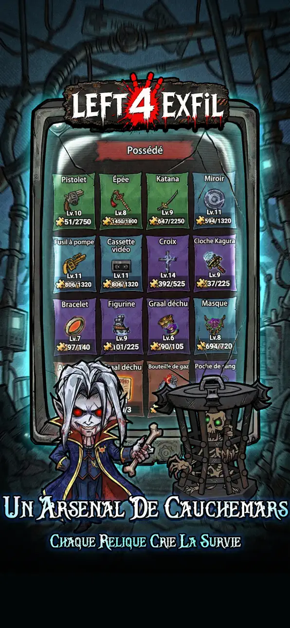 Left 4 Exfil iOS Mod IPA screenshot 6 - iOS game interface