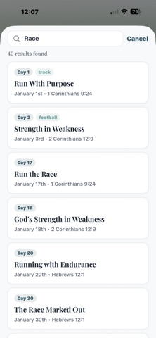 Playbook Devotional Screenshot 4 of 5