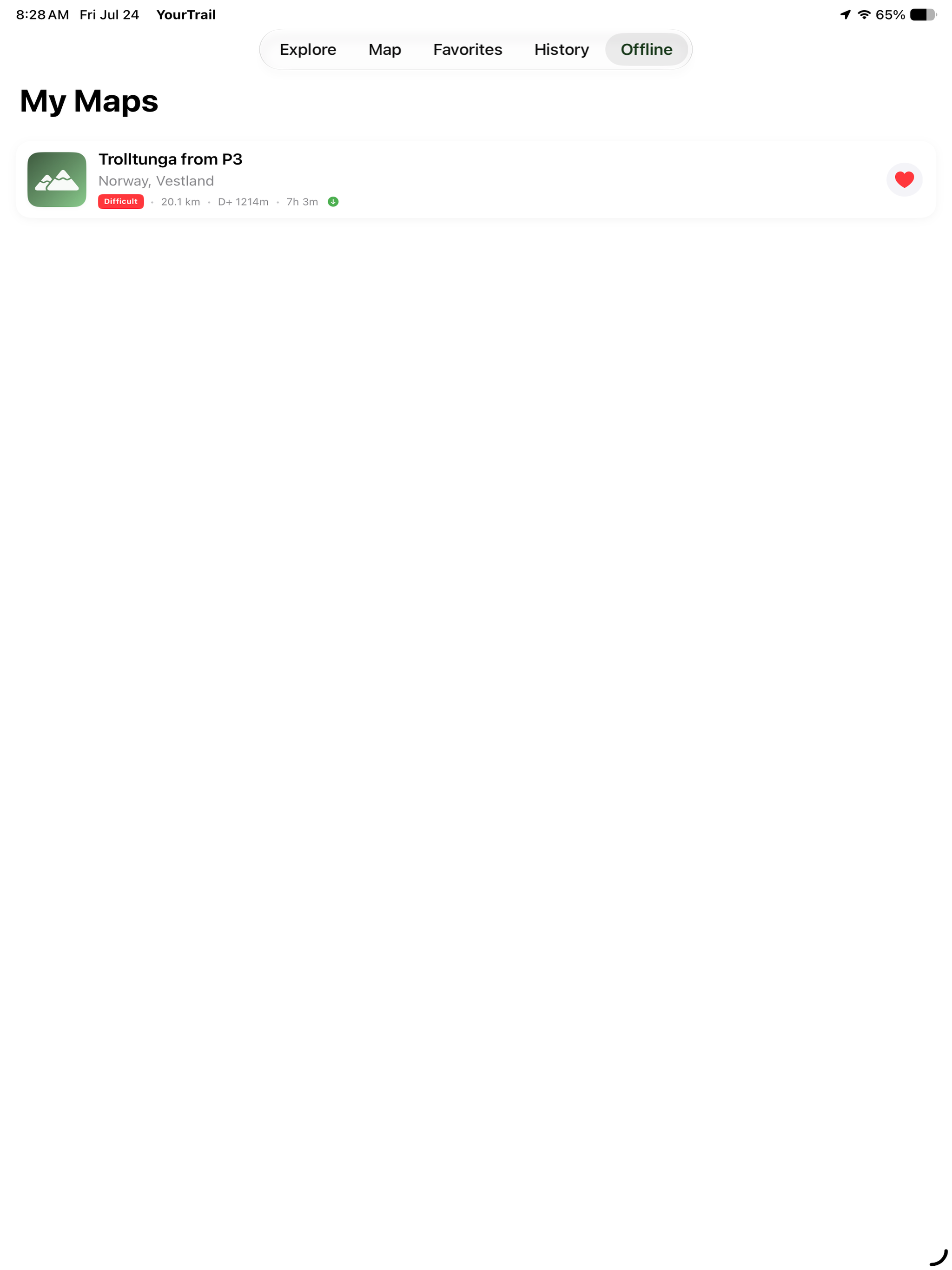 YourTrail screenshot 15